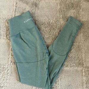 Alphalete Revival Jade Green Leggings